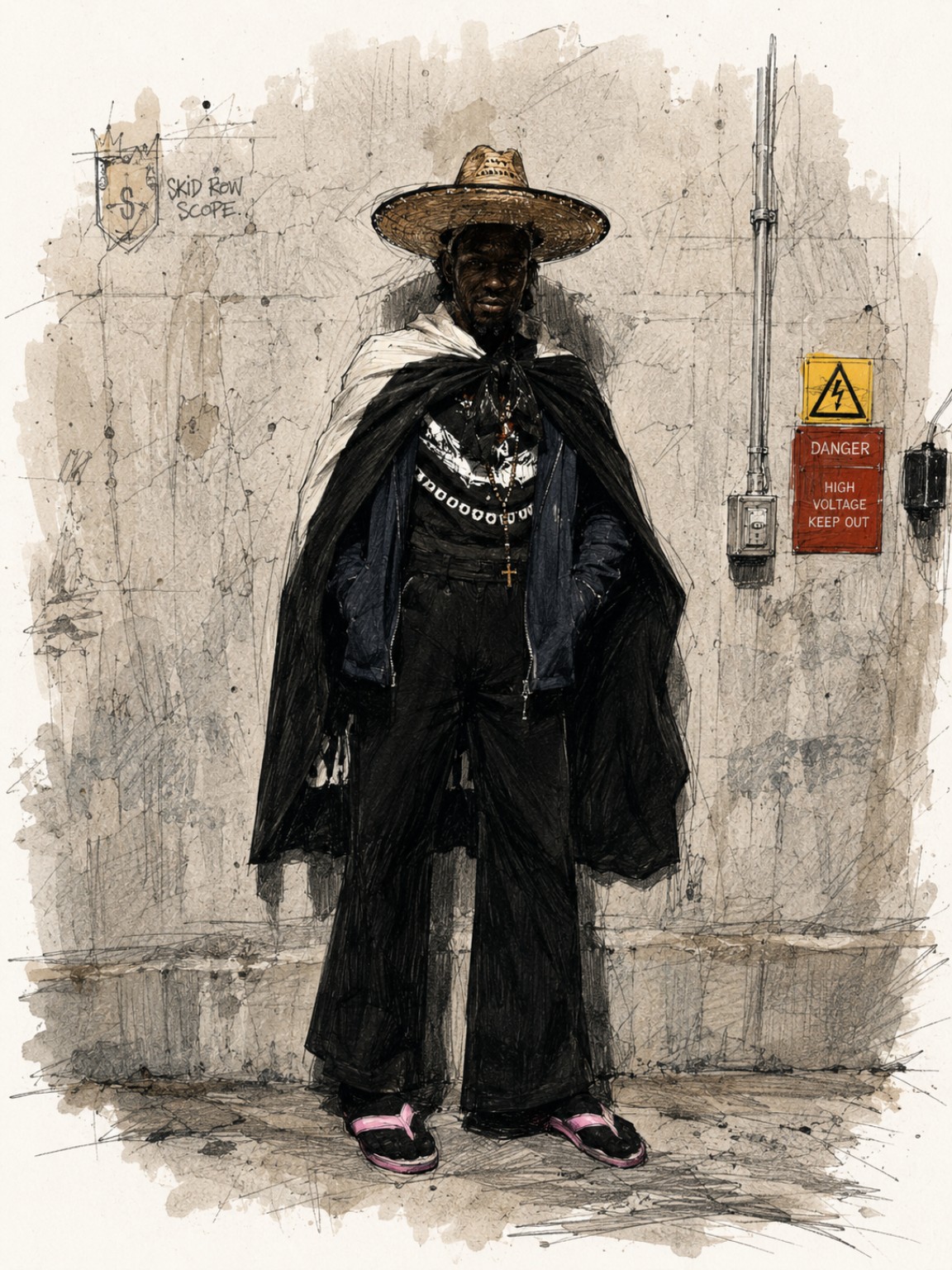 SKiDROSCOPE character illustration